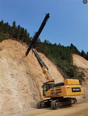 PVT長臂架15-24m錨固鉆機(jī)用于邊坡穩(wěn)定工程